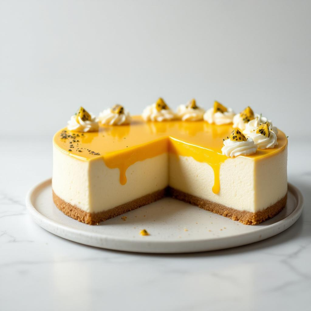 Cheesecake de Maracuyá Peruano
