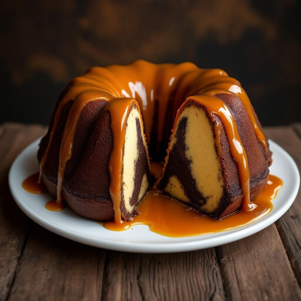 Torta Chocoflan - El Pastel Imposible