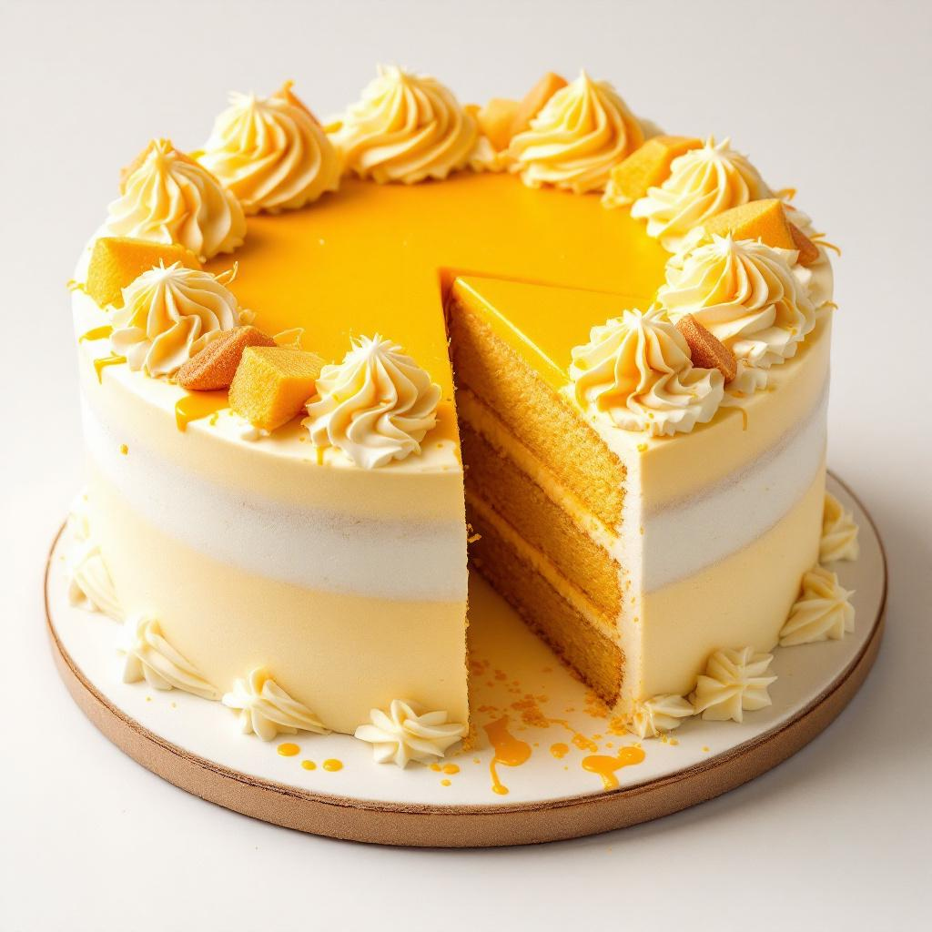 Torta de Lúcuma Peruana